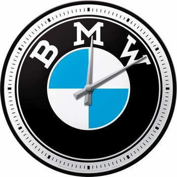 Bmw logo wandklok reclameklok