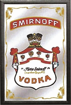 Smirnoff vodka logo spiegel