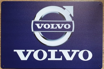 Volvo Logo metalen reclamebord wandbord van metaal