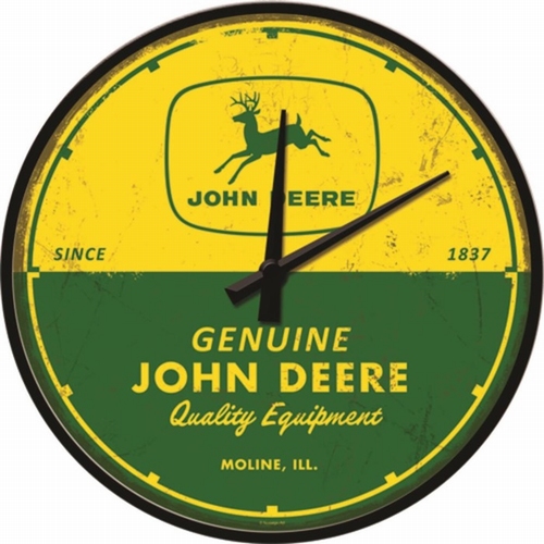 John Deere genuine wandklok quality equipment
