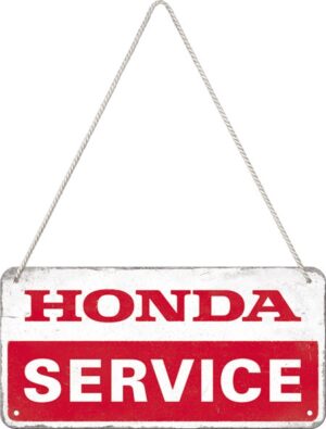 NA28061 Honda service metalen bord hanging sign 20x10cm