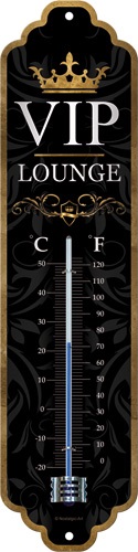 Vip lounge thermometer metalen