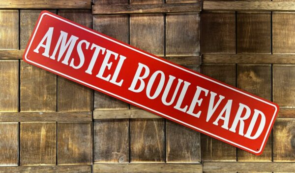 Amstel Boulevard wandbord straatnaambord