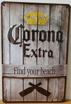 Corona Find  beach  bord