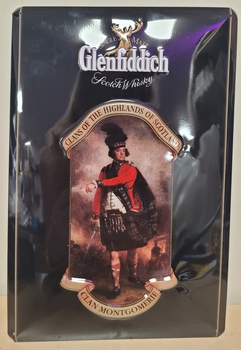 Glenfiddich scotch whiskey wandbord