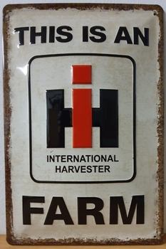 International harvester  farm wandbord