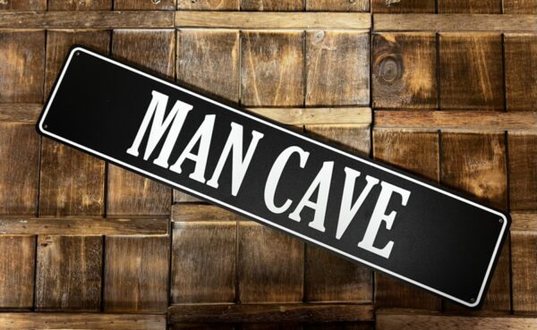 Man Cave straatbord wandbord