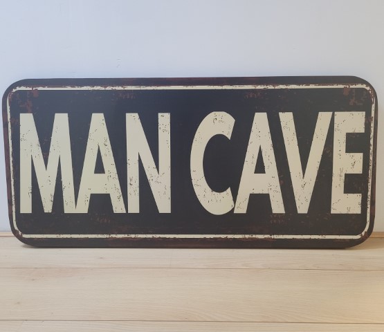 Man cave xxl wandbord