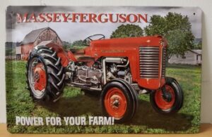 Massey ferguson farm wandbord