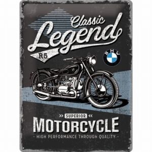 BMW Classic legends reclamebord