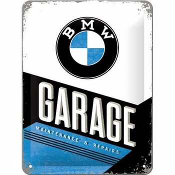 BMW Garage relief wandbord