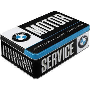 BMW service metalen  voorraadblik