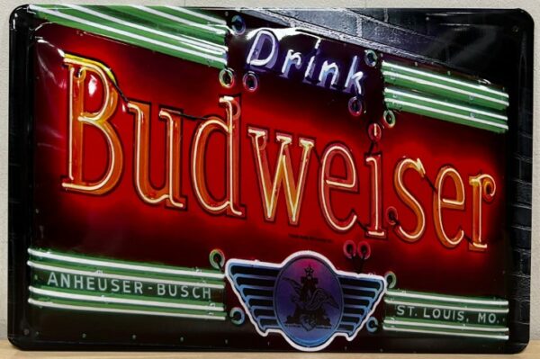 Budweiser Bier Neon style