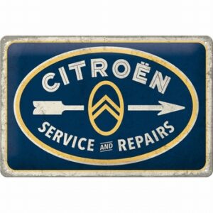 Citroën service repair reclamebord