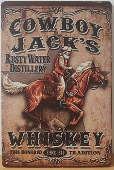 Cowboy jacks whiskey paard