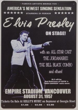 Elvis Presley Live Stage