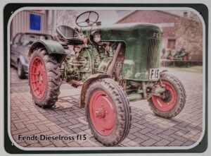 Fendt dieselross f15 Reclamebord