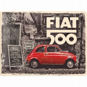 Fiat 500 rode auto