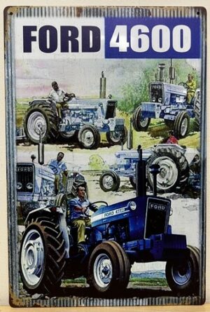 Ford Tractor 4600 reclamebord