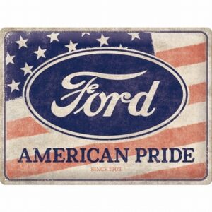 Ford american pride reclamebord