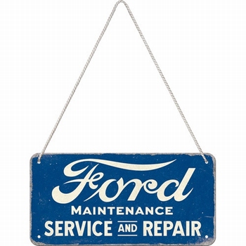Ford service en repair metalsign