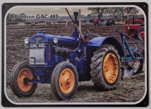 Fordson GAC4 tekening Reclamebord