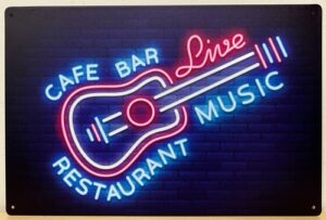 Gitaar Cafe Bar Neon