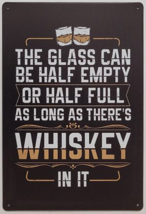 Glas Half Full Whiskey