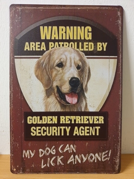 Golden retriever security service