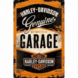 Harley Davidson Garage wandbord