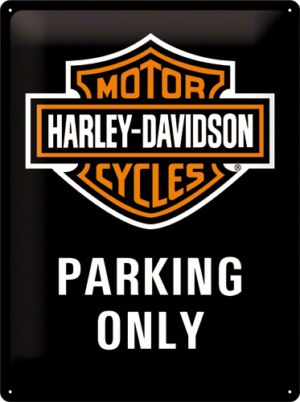 Harley Davidson Parking only