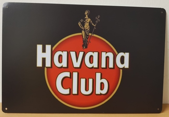 Havana club logo reclamebord