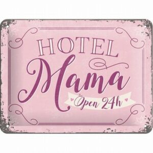 Hotel Mama open24h metalenbord