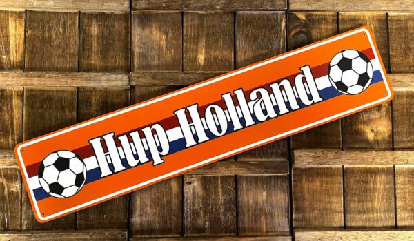 Hup holland wandbord dibond