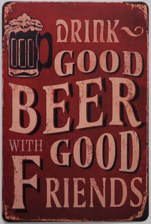 Good Beer good friends ROOD