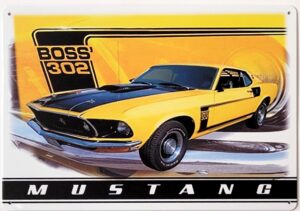 Ford Mustang Boss 302 Geel