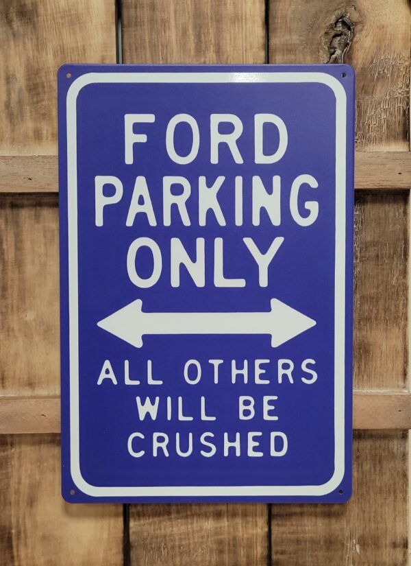 Ford Parking Only wandbord - Afbeelding 4