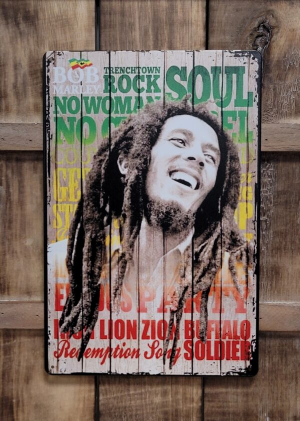 Bob Marley songs wandbord - Afbeelding 4