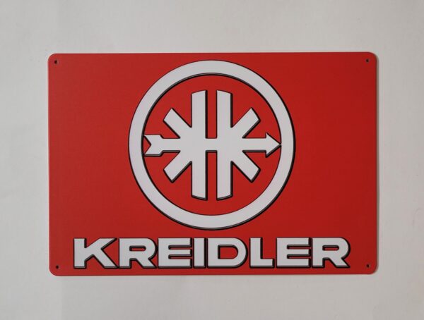Kreidler Logo wandbord metaal - Afbeelding 3