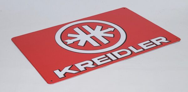 Kreidler Logo wandbord metaal - Afbeelding 2