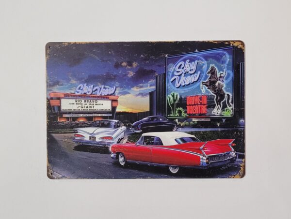 Cadillac Coupe Sky reclamebord - Afbeelding 2