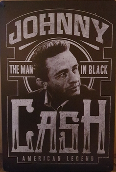 Johny cash man black