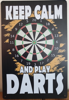 Keep calm play darts