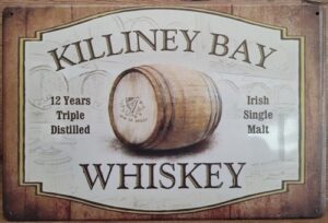 Killiney Bay Whiskey wandbord
