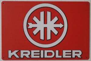 Kreidler Logo wandbord metaal