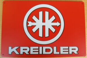 Kreidler Logo wandbord metaal