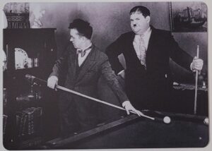 Laurel hardy Poolbiljart bord