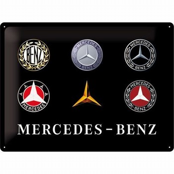 Mercedes benz evolution reclamebord
