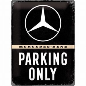 Mercedes benz parking only