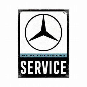 Mercedes benz service magneet